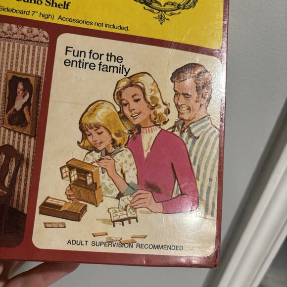 Realife Miniatures Heritage Series Victorian Dining Room Wood Furniture Kit #201 - Picture 6 of 16